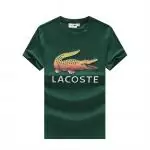 t-shirt lacoste homme new col rond vert